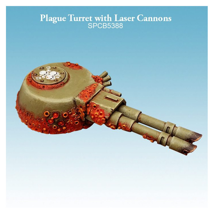 Plague Turret with Laser Cannons