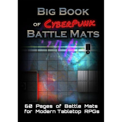 Big Book of Cyberpunk Battle Mats (inglés)
