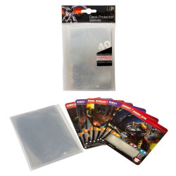 Oversized Clear Top Loading Deck Protector Sleeves (40 Sleeves)
