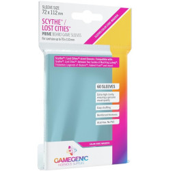 Gamegenic: Prime Scythe/Lost Cities Sleeves 72x112mm Clear (80)