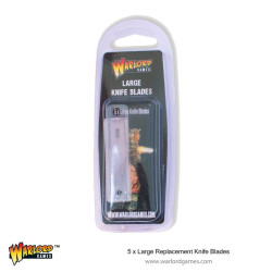 Warlord Large Replacement Knife Blades (5)