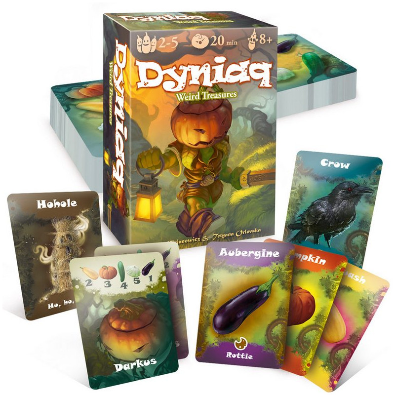 Dyniaq: Weird Treasures - Card Game English