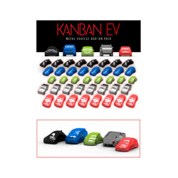 Kanban EV: Coches metálicos