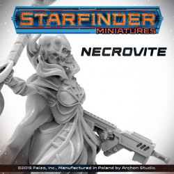 Starfinder Necrovite miniature (inglés)