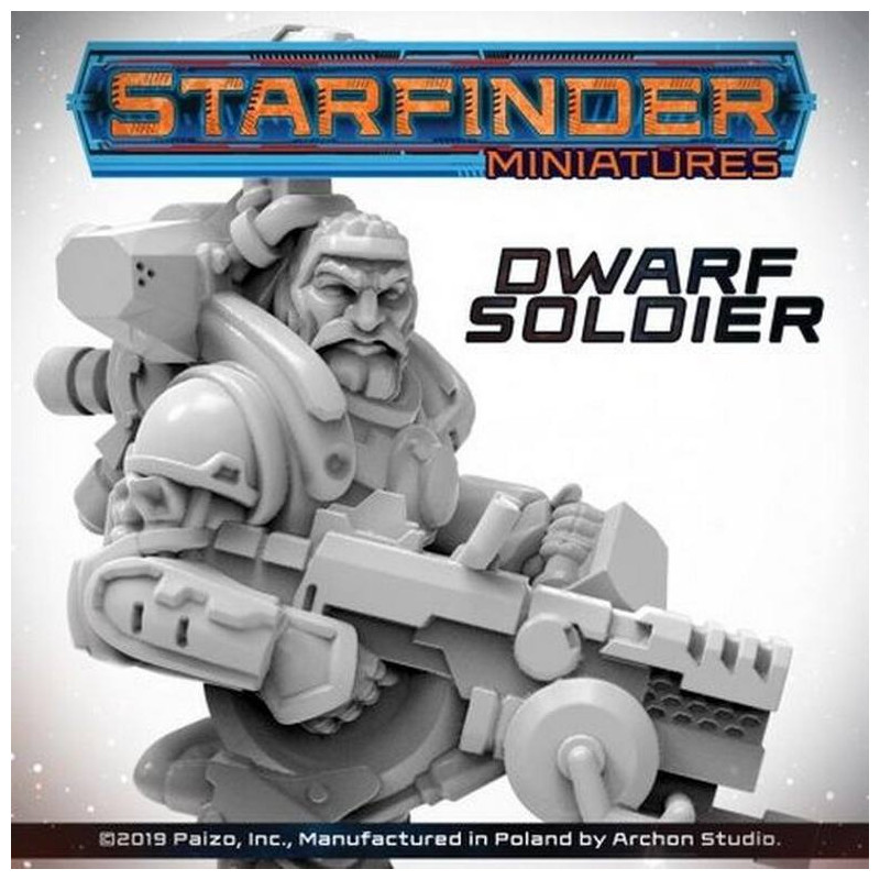 Starfinder Dwarf Soldier (inglés)