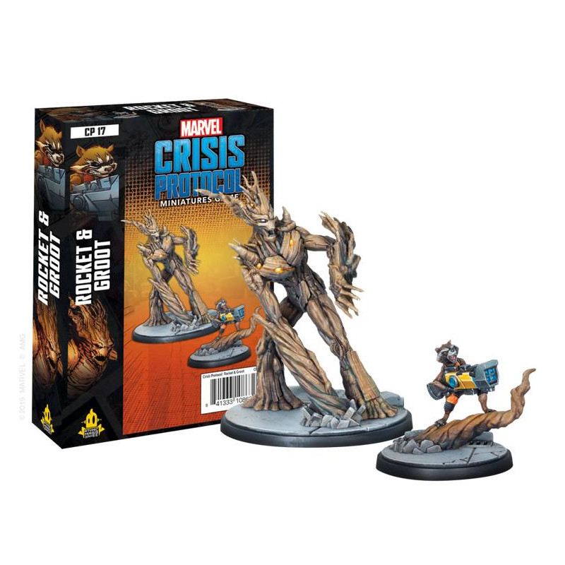 Marvel Crisis Protocol Rocket and Groot