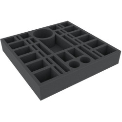Foam Tray For Board Games 38 Compart. 300mm x 300mm x 50mm