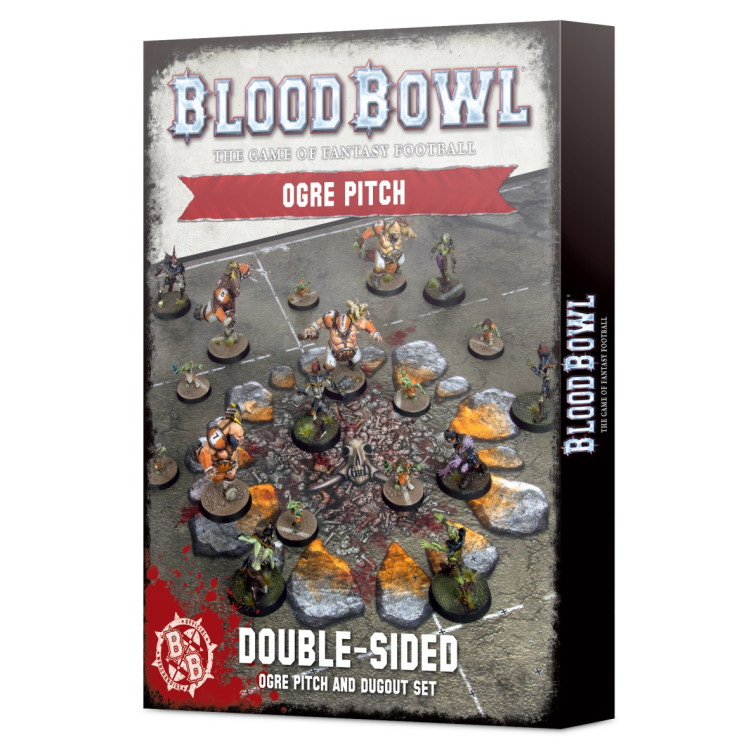 Blood Bowl: Ogre Team Pitch & Dugouts (edición anterior)