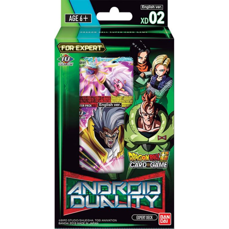 DragonBall Expert Deck 2 Android Duality - Series 8 (inglés)