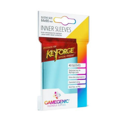 Gamegenic KeyForge Inner Sleeves - Clear (40 Sleeves)