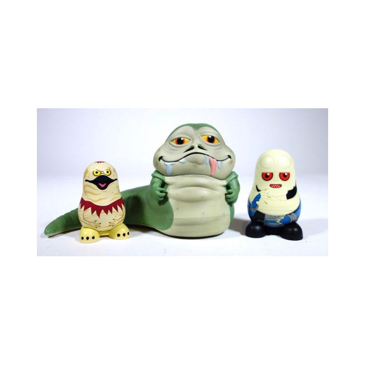 Star Wars Pack de 3 Figuras Chubby Jabba's Palace 9 cm