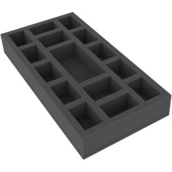 285mm x 142,5 mm x 40 mm Foam Tray for Board Game Boxes