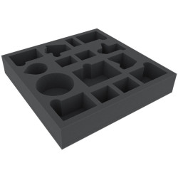 55 Mm Foam 14 Compartments For Massive Darkness - Monsters