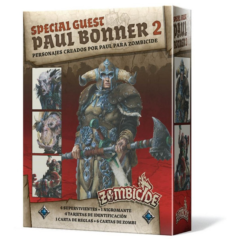 Zombicide Green Horde Special Guest: Paul Bonner 2 (castellano)