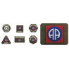 82nd Airborne Division Tokens (20) & Objectives (2)