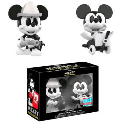 Set 2 Figuras Vinyl Mickey Mouse B&w Exclusive NYCC 2018