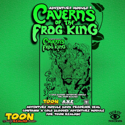 The Caverns of The Frog King Book - Adventure Module 1