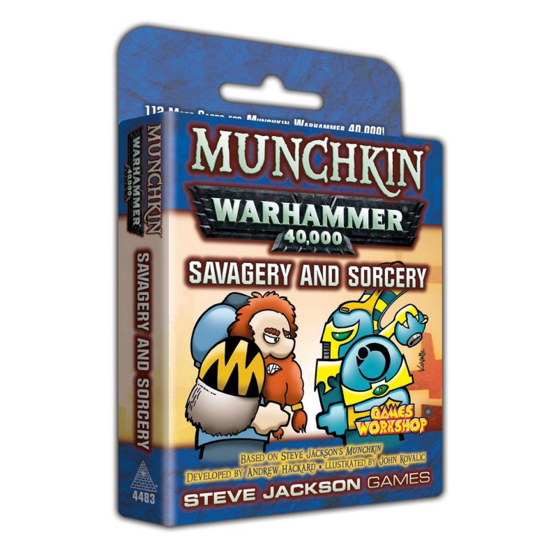 Munchkin Warhammer 40000: Savagery and Sorcery (inglés)