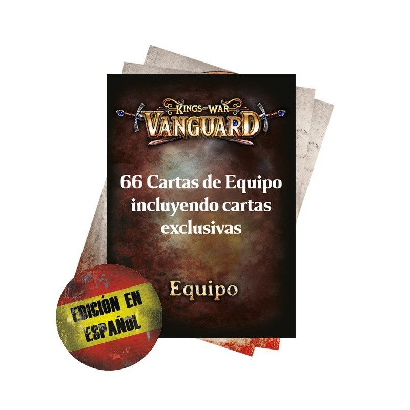 Vanguard Equipment Cards (castellano)