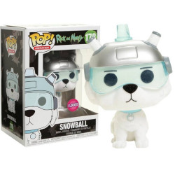 Rick & Morty POP! Snowball Flocked Excl.