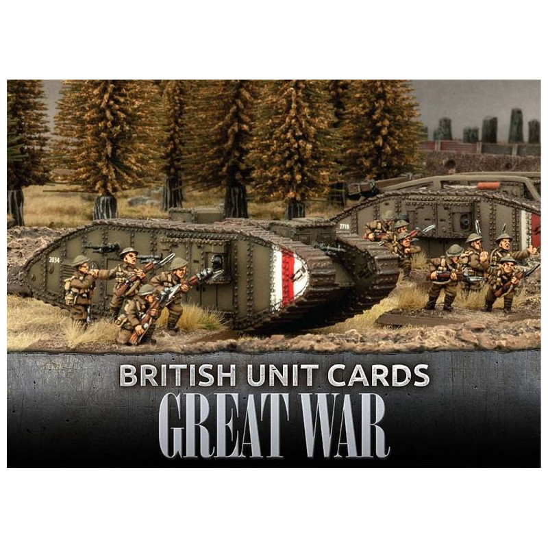 Great War: British Unit Cards