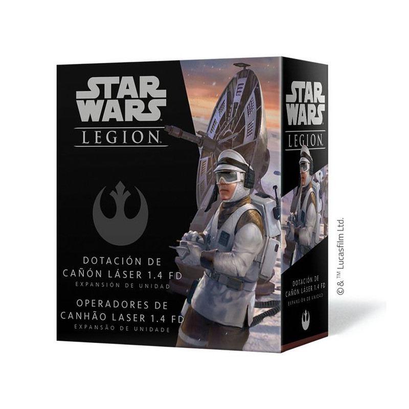 Star Wars Legión: Dotación de cañón láser 1.4 FD