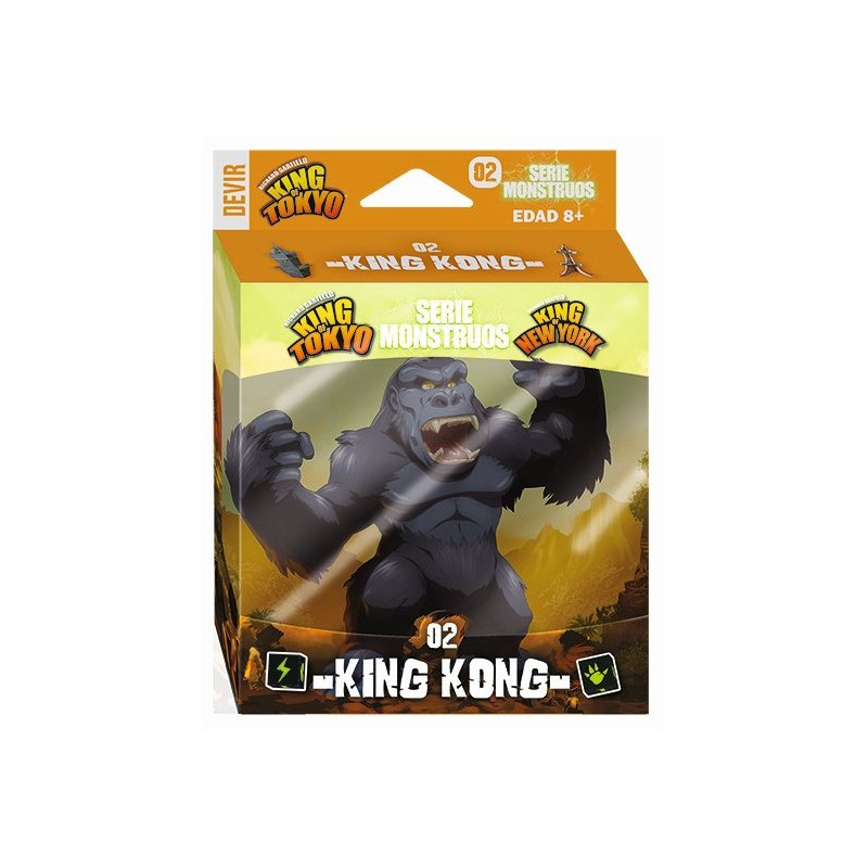 King of Tokyo Nueva York Monstruo King Kong
