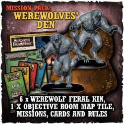 Shadows of Brimstone: Werewolf Feral Kin Mission Pack