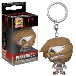 It 2017 POP! Llavero Pennywise with Wig