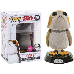 Star Wars POP! The Last Jedi Porg Flocked