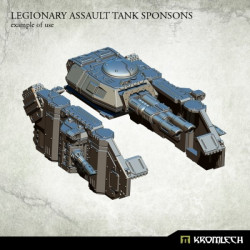 Legionary assault tank sponsons: lascannons (1)