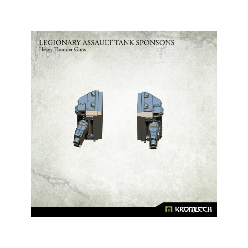 Legionary assault tank sponsons: heavy thunder guns (1)