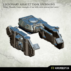 Legionary assault tank sponsons: heavy thunder guns (1)