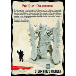 D&D Limited Edition Fire Giant Dreadnought