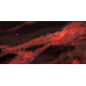 Gaming Mat - Frozen Planet / Crimson Gas Cloud