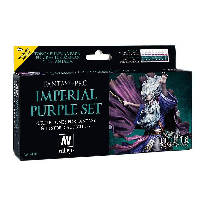 Fantasy-Pro Imperial Purpel Set 8x17ml.