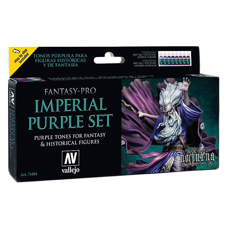 Fantasy-Pro Imperial Purpel Set 8x17ml.