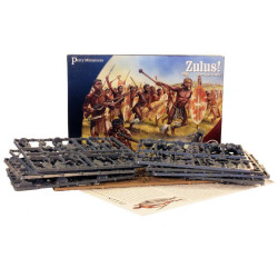 Zulus! - 38 Hard plastic miniatures