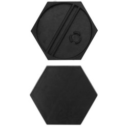 Base Hexagonal 40mm (5)