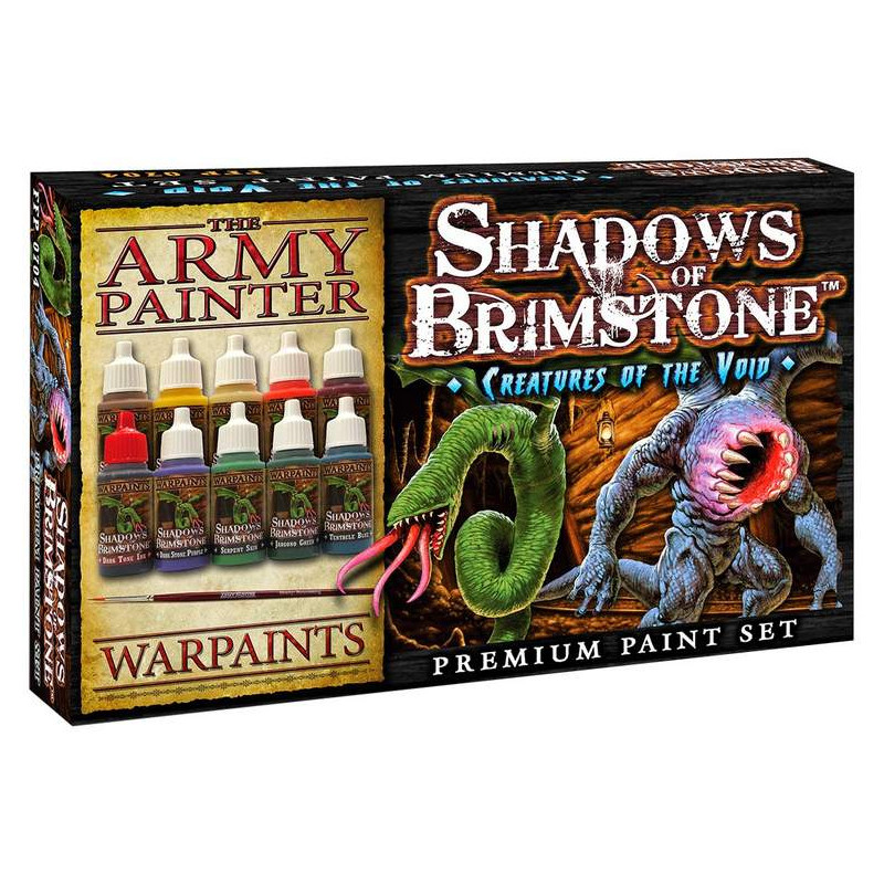Shadows of Brimstone: Creatures of the Void Paint set