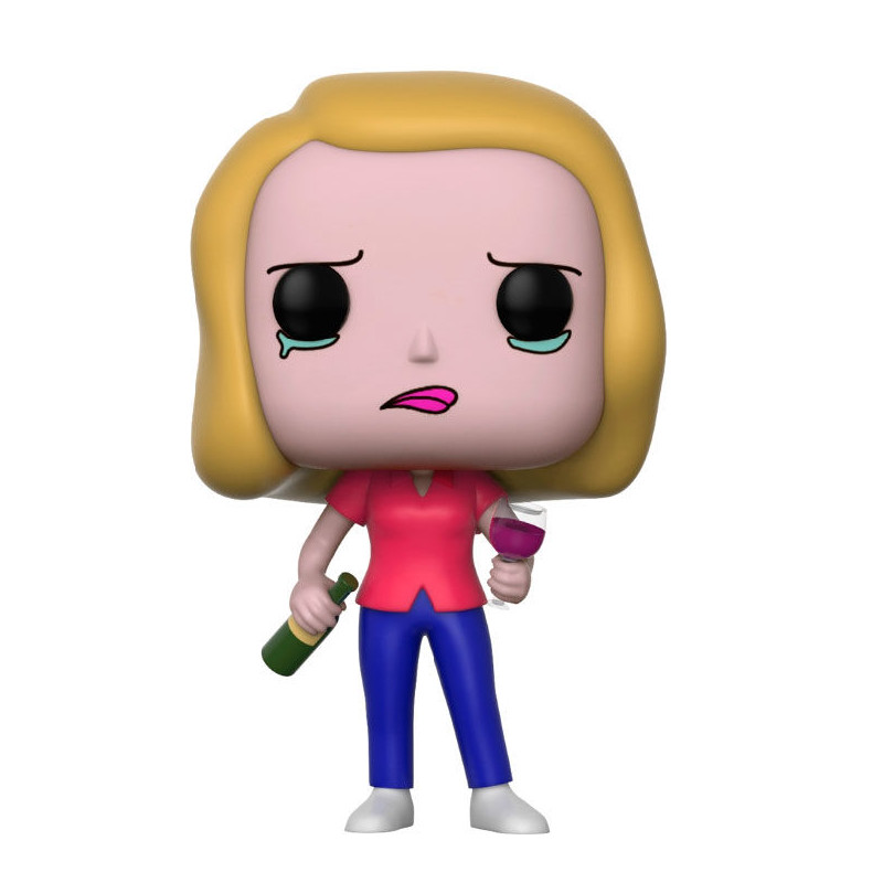 Rick & Morty POP! Beth with Wine Glass Series 3