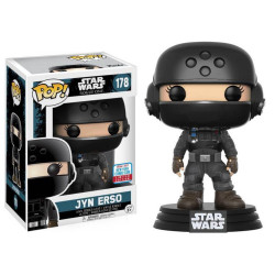 Star Wars Rogue One POP! Jyn Disguise with Helmet Fall NYCC