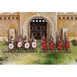 Byzantine Skoutatoi Infantry (25 infantry plastic figures)