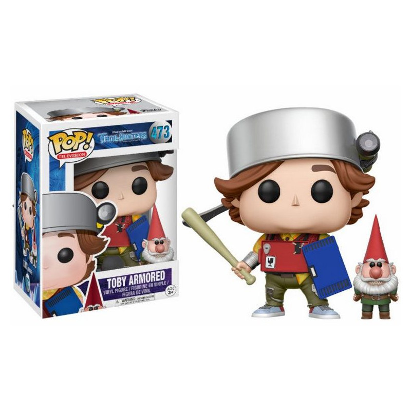 Trollhunters POP! Toby Armored & Gnome Exclusive