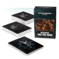 Datacards: Chaos Space Marines (inglés)