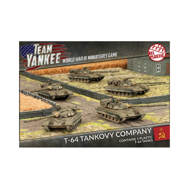 T-64 Tank Company (Plastic) (x5)