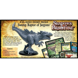 Shadows of Brimstone: XL Enemy Pack Swamp Raptor