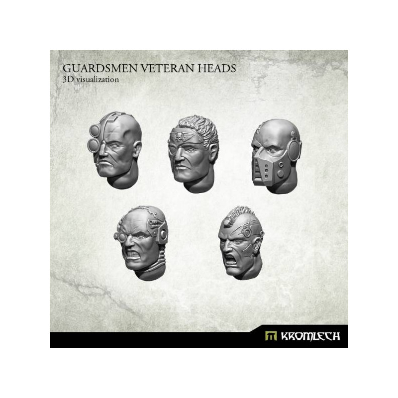 Guardsmen Veteran Heads (10)
