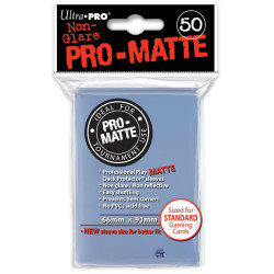 Standard Sleeves Non-Glare Clear Pro Matte (50)
