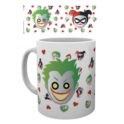 DC Comics Taza Emoji Harley & Joker